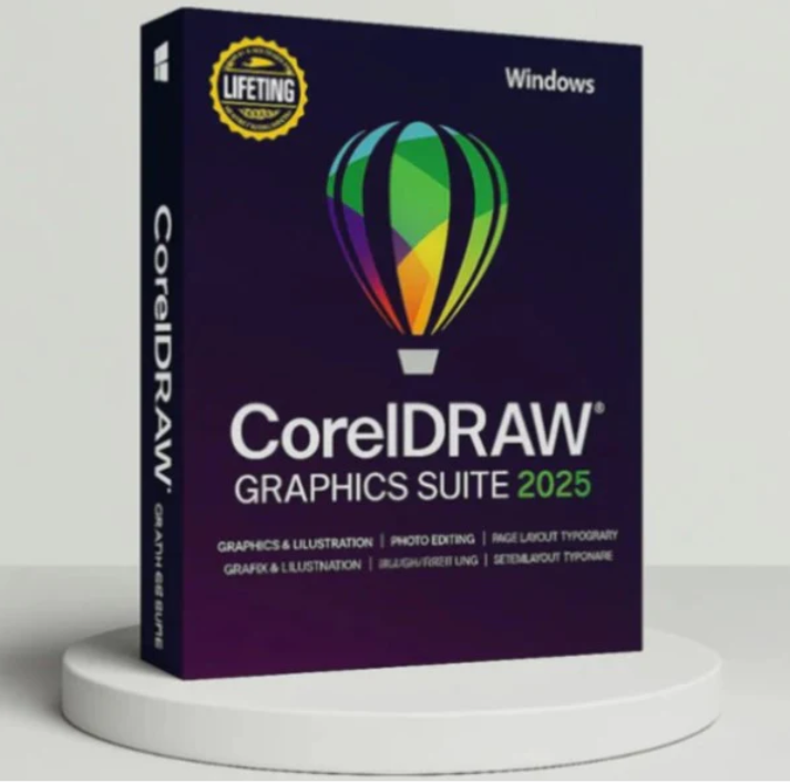 CorelDraw Graphics Suite 2025 | Lifetime Access